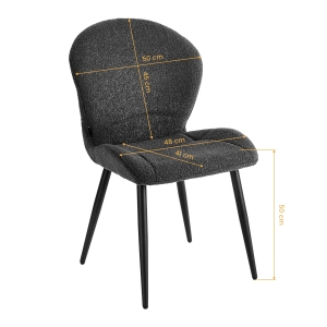 Chair 4Rico Lucente black (155344)