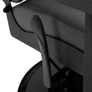 Gabbiano barber chair Bruno graphite with a black base (155763)