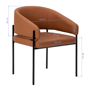 Chair 4Rico Novo brown (155732)