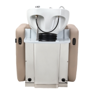 Electric hairdressing wash unit with massage function Gabbiano Ines beige (155872)