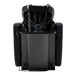 Electric hairdressing wash unit with massage function Gabbiano Ines black (155871)