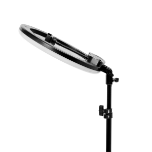 Lamp Ring Light 13"" 36W LED with stand black (131446)