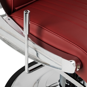 Gabbiano Visionerio+ barber chair red chrome frame (156097)