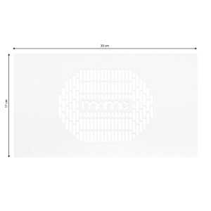 ACTIVESHOP Momo professional J-02 built-in cassette dust absorber white