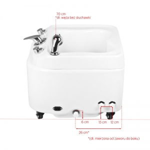 Azzurro tray for pedicure with hydromassage a023 (112605)