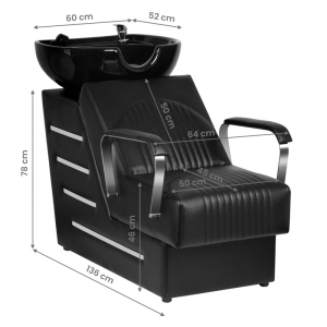 GABBIANO BLACK ORLEAN HAIR WASH UNIT (138341)