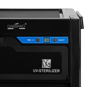 Gabbiano hairdresser's helper with UV sterilizer 68UV black (147025)