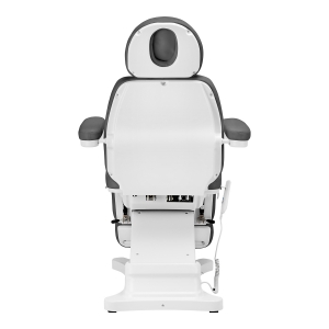 Electric cosmetic chair SILLON CLASSIC 2 motors pedi gray (148289)