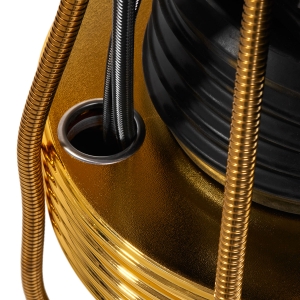 Gabbiano barber wash unit Marcus gold black (148418)