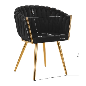 4Rico chair QS-GW06G black (148115)