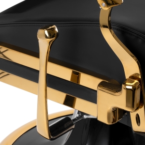 Barber chair Gabbiano Leonardo Gold Black (148992)