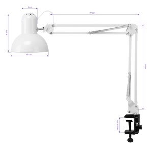 PiX 314 desk lamp white (148583)