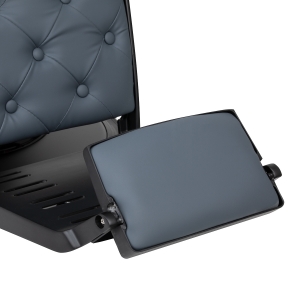 Gabbiano barber chair Francesco Black graphite (153412)