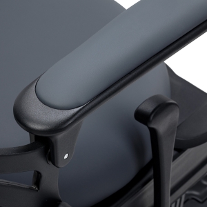 Barber chair Gabbiano Niccolo graphite buttonless (153416)