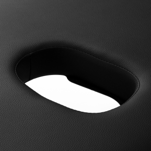 BALANCE aluminium folding massage table 2 segment black (155271)