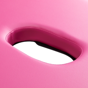 BALANCE aluminium folding massage table 2 segment pink (155282)