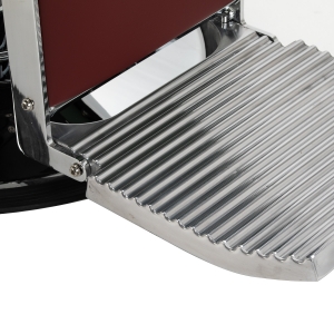 Gabbiano Visionerio barber chair red chrome frame (155244)