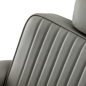 Gabbiano Visionerio barber chair grey chrome frame (155246)