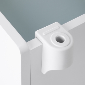 The 984 podiatry assistant storage trolley unit white (155356)