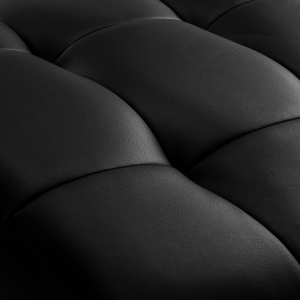 Sillon Alba black eyelash treatment chair with gold base (155738)