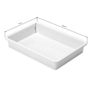 Folding desk 4031 white + bag (113259)