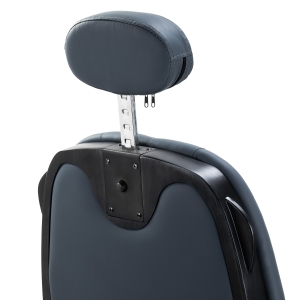 Barber chair Gabbiano Francesco graphite with brushed frame second class (155912)
