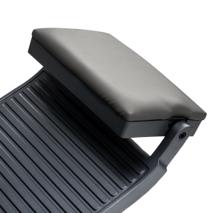 Gabbiano barber chair Bruno graphite with a grey base (155762)
