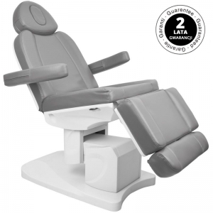 Electric cosmetic chair azzurro 708a 4 strong. Gray (110576)