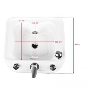 Azzurro tray for pedicure with hydromassage a023 (112605)
