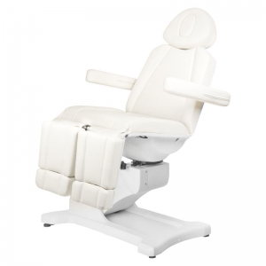 Electric cosmetic chair azzurro 869as pedi 5 motor rotary white (114877)