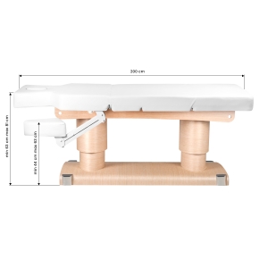 Spa cosmetic bed azzurro 838 4 strong. heated (123557)