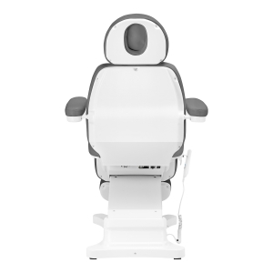 Electric cosmetic chair SILLON CLASSIC 4 motors with cradle gray (148291)
