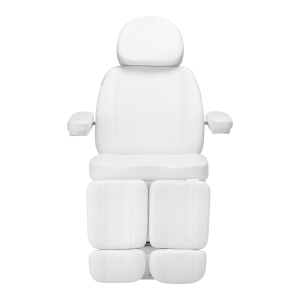 Electric cosmetic chair SILLON CLASSIC 3 motors with pedi cradle white (148292)