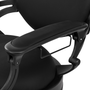Barber chair Gabbiano Niccolo Black buttonless (153414)