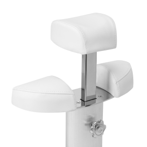 Azzurro shower tray with massager and white trolley (154355)