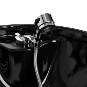 Hairdressing wash unit Omega Marina black (154528)