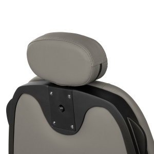 Barber chair Gabbiano Francesco grey with a black base (155769)