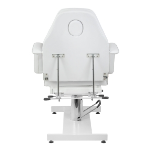 Hydraulic cosmetic chair Sillon 210 with cradle white (155704)