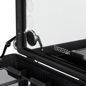 Portable speaker stand with speakers Plus black (155837)