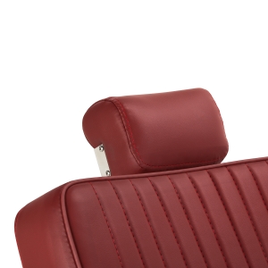 Gabbiano Visionerio+ barber chair red chrome frame (156097)