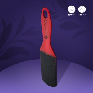 STALEKS PEDICURE PLASTIC FOOT FILE EXPERT 10/2 (80/120 GRIT)