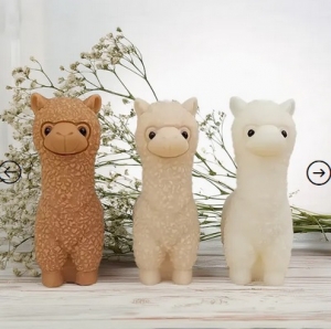 SOY CANDLE ALPAKA 3D