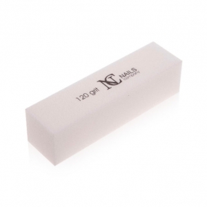 NC NAILS COMPANY SANDING BLOCK WHITE 120/120