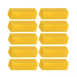 ACTIVESHOP BLOCK YELLOW BUFFER 10 PCS