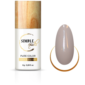 SIMPLE NAILS UV/LED GEL POLISH PURE COLOR CAFE LATTE