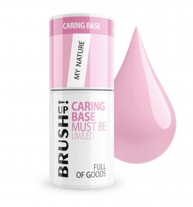 BRUSH UP! CARING BASE MUST BE NAIL BASE UV LED
