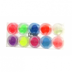 CHIODO PRO FLUORESCENT POWDER SET 10 PCS