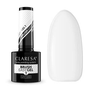 CLARESA GEL IN BOTTLE (BIAB SYSTEM) BRUSH EASY GEL 5g 