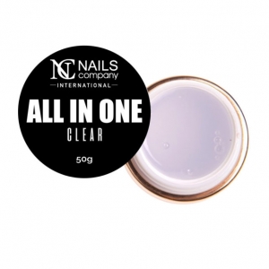 NC NAILS COMPANY NAIL GEL ALL IN ONE CLEAR 15g