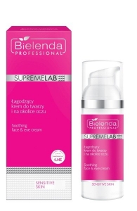 BIELENDA SUPREMELAB SENSITIVE SKIN SOOTHING FACE AND EYE CREAM 50ML